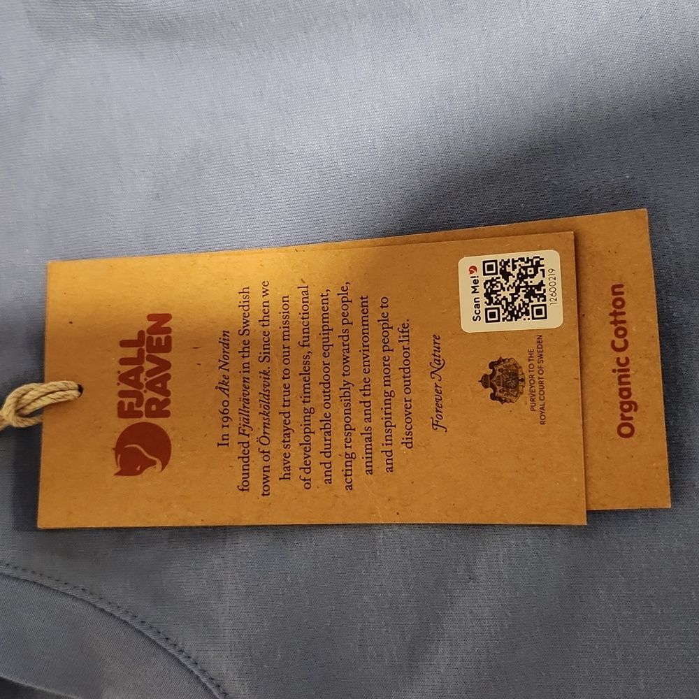 🆕 Fjallraven Lush Logo T-Shirt - L - Picture 3 of 4